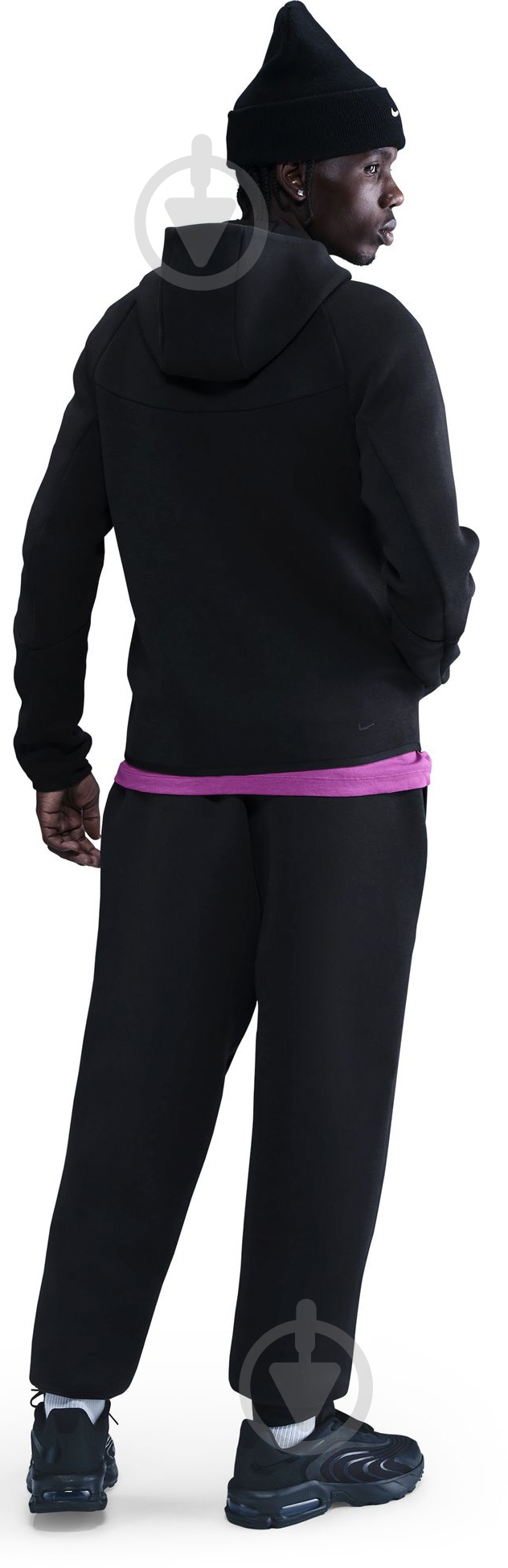 ᐉ Джемпер Nike M NK TCH FLC FZ WR Hoodie HV0949-010 р.2XL черный