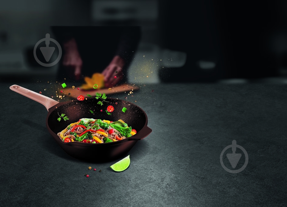 Сковорода wok Tefal Flavour 28 см E2341955 - фото 4
