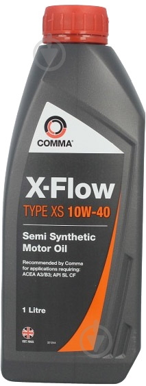 ᐉ Моторное масло COMMA X-FLOW XS 10W-40 1 л (X-FLOW XS 10W40 SEMI. 1L ...