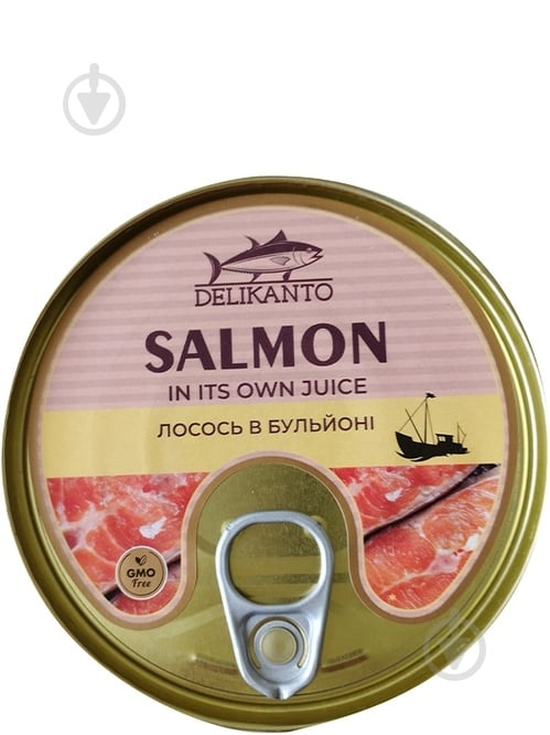 Лосось Delikanto в бульоне 240 г - фото 1