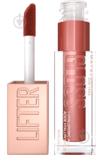 Блиск для губ Maybelline New York Lifter Gloss 016 Rust 5,4 мл - фото 1