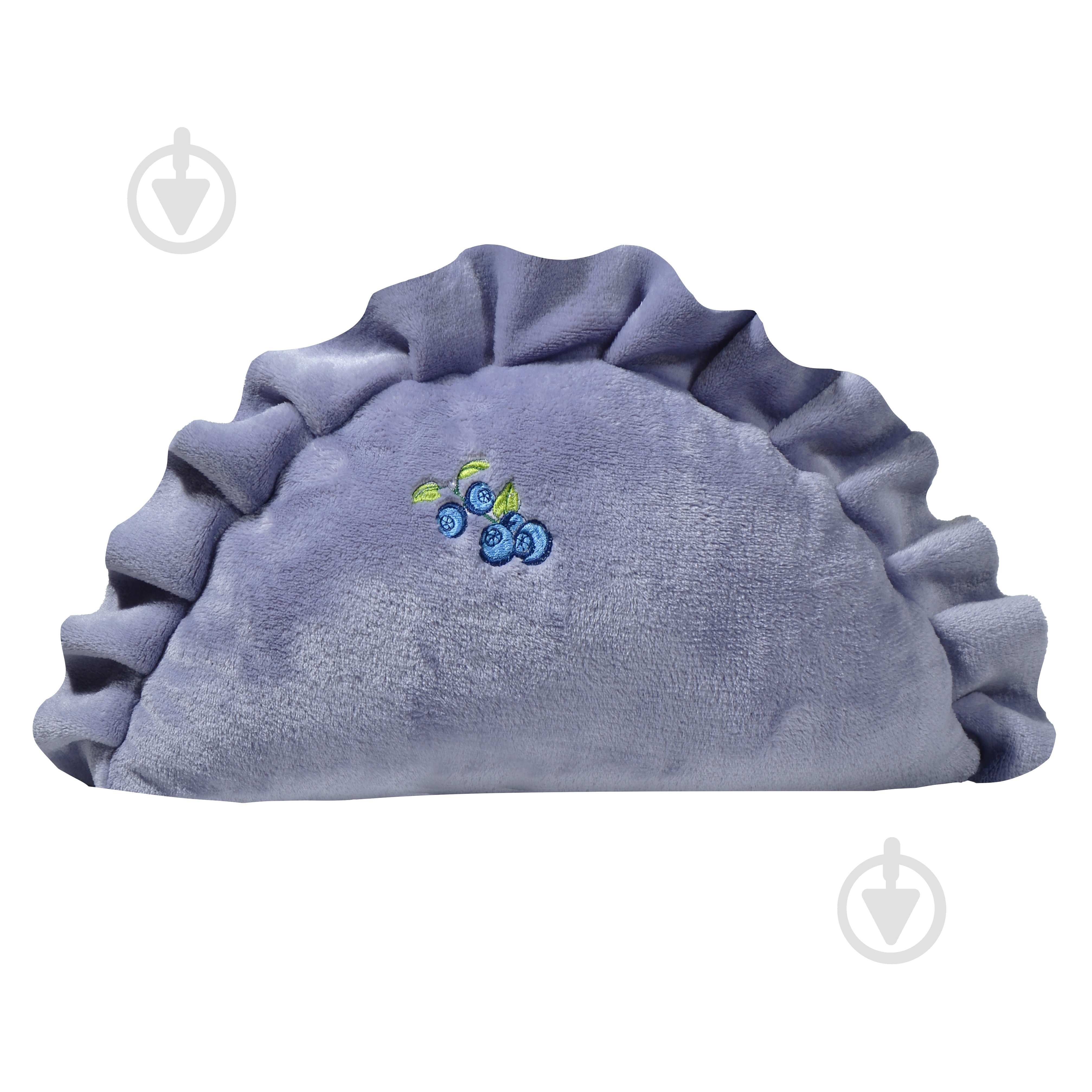 Подушка декоративная Вареник с вышивкой «Черника» 25x40 см сиреневый Ярослав - фото 1 Подушка декоративная Вареник с вышивкой «Черника» 25x40 см сиреневый Ярослав - фото 1