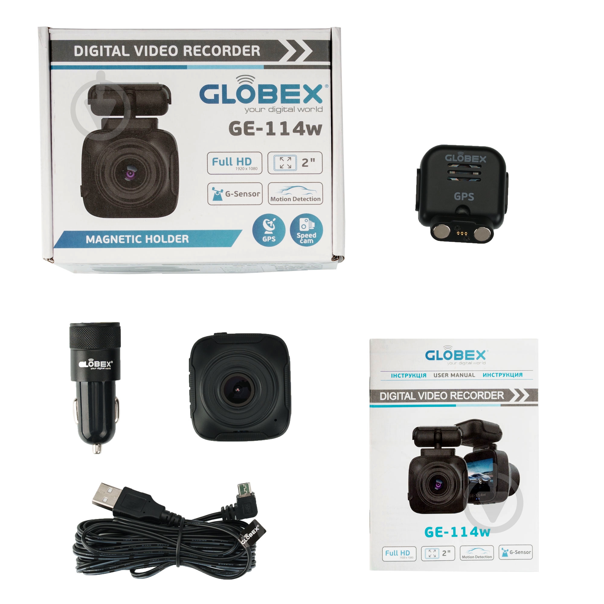 Видеорегистратор Globex GE-114W Radar Detector - фото 8 Видеорегистратор Globex GE-114W Radar Detector - фото 8