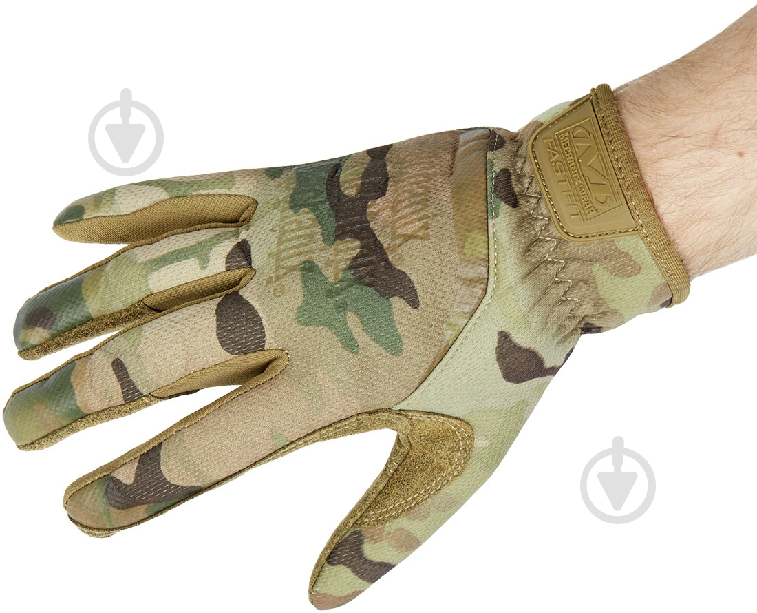 Перчатки тактические Mechanix FastFit Multicam S - фото 2