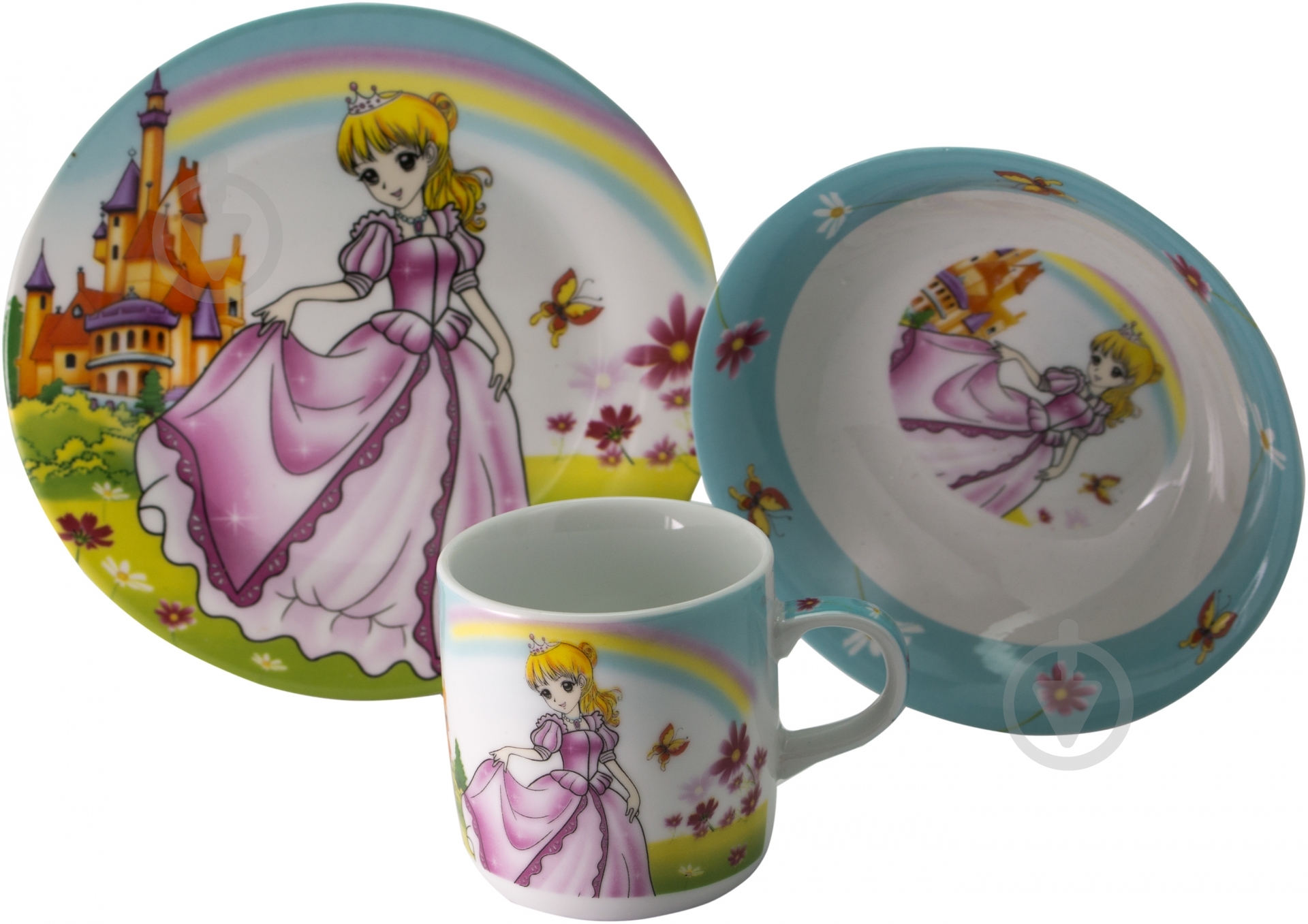 Набор детской посуды Оселя Принцесса - фото 2