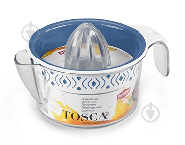 Пресс для цитрусовых Stefanplast Tosca бело-синий 55951 - фото 1