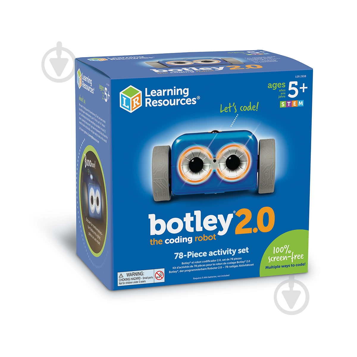 Интерактивный робот Learning Resources STEM-набор Botley® 2.0 LER2938 - фото 2