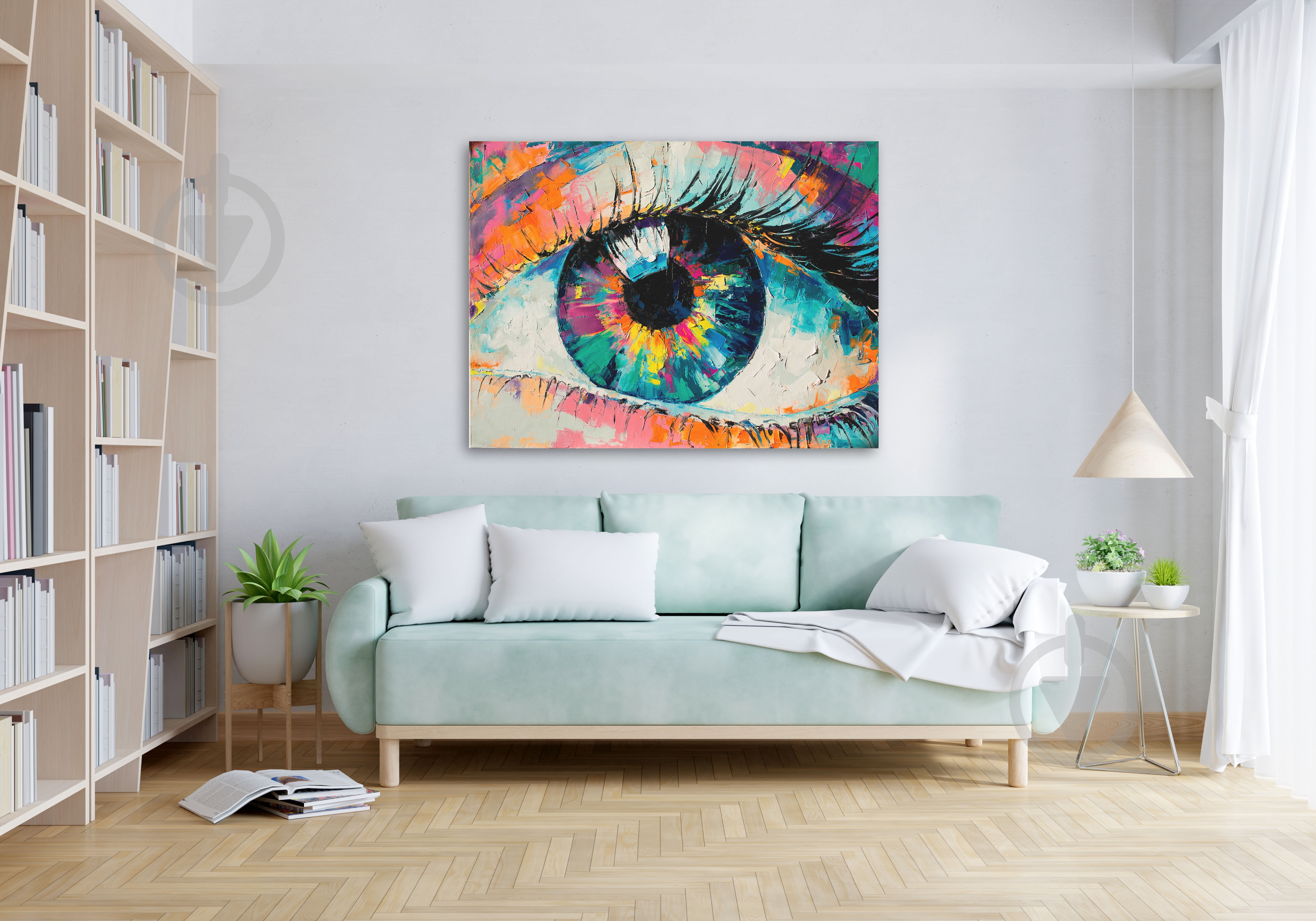 Картина на холсте EYE 55x80 см ТЕРРАВОЛ - фото 2