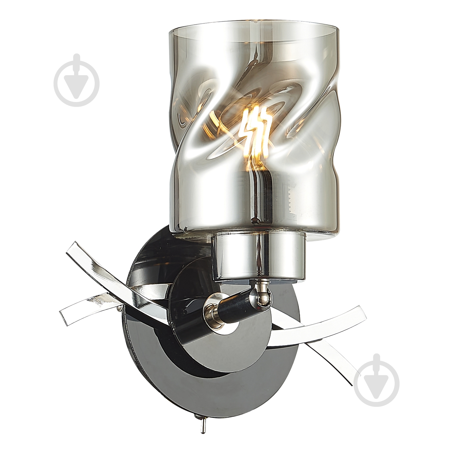 Бра Victoria Lighting Porto/AP1 1x60 Вт E27 хром - фото 1