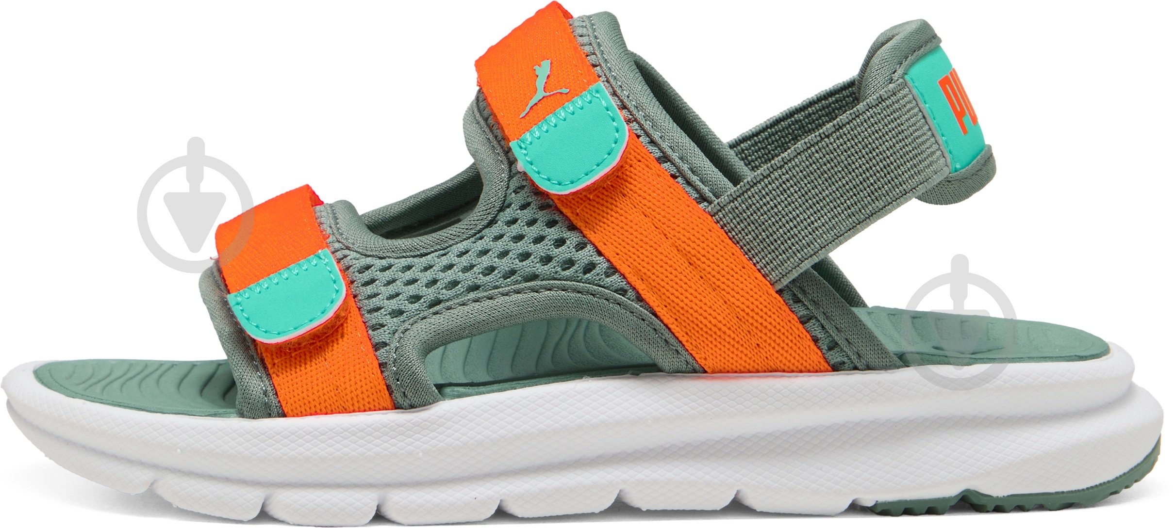 Сандалии Puma Evolve Sandal PS 38914715 р.32 зеленый - фото 1