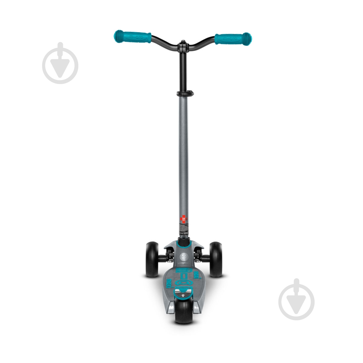 Самокат Micro Maxi PRO Deluxe аква серый MMD088 - фото 3