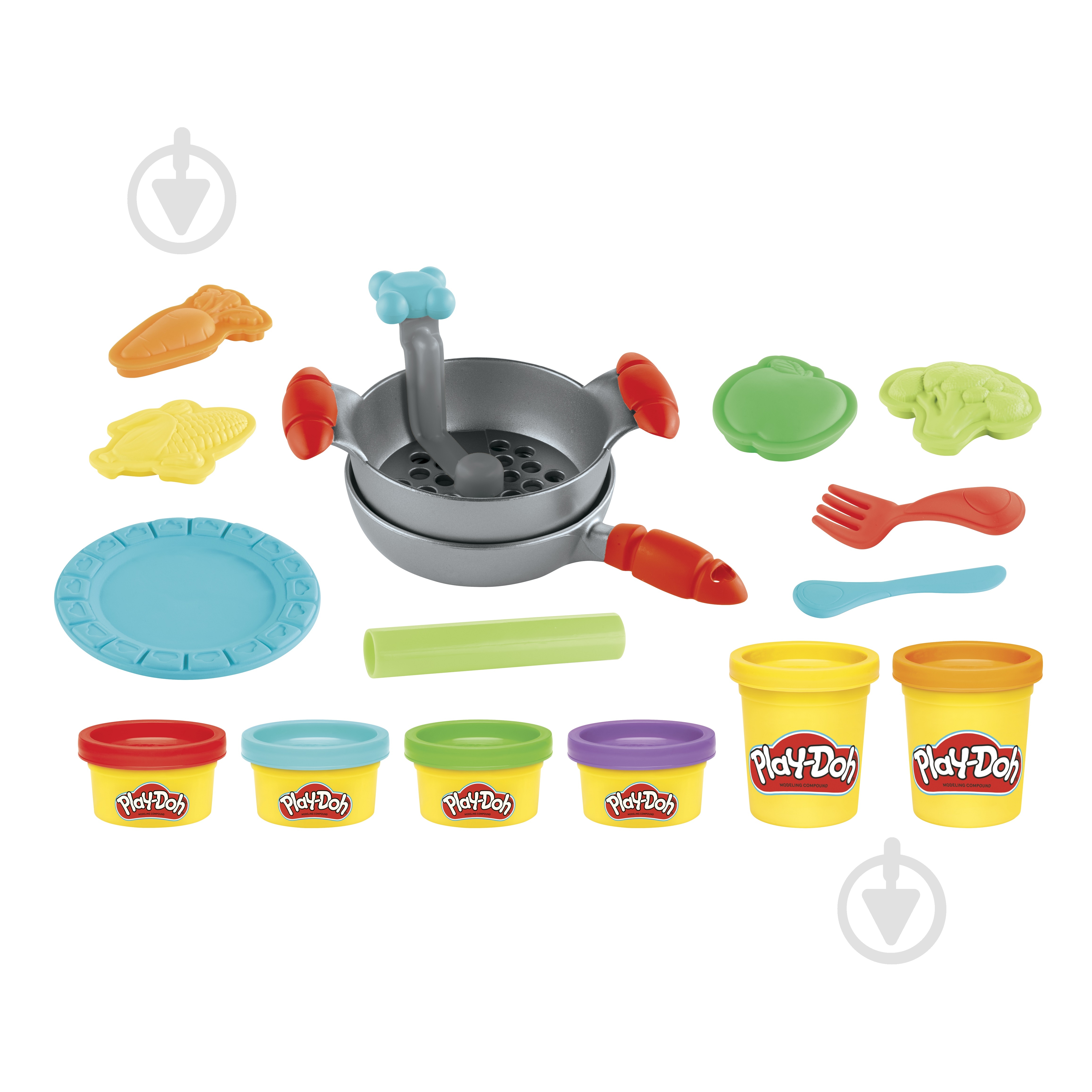 Набір для творчості Play-Doh Смішні закуски в асортименті E5112 - фото 2