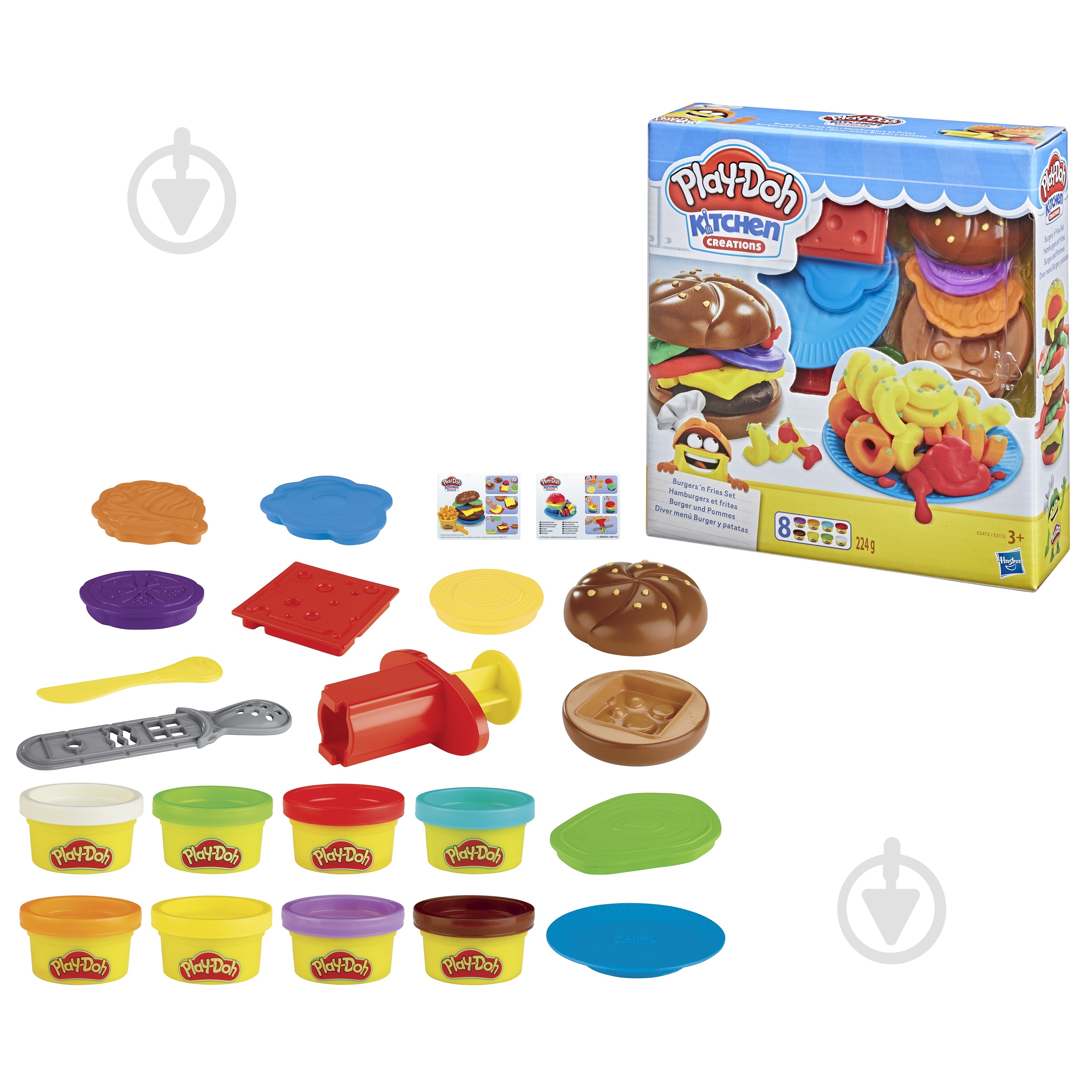Набір для творчості Play-Doh Смішні закуски в асортименті E5112 - фото 9