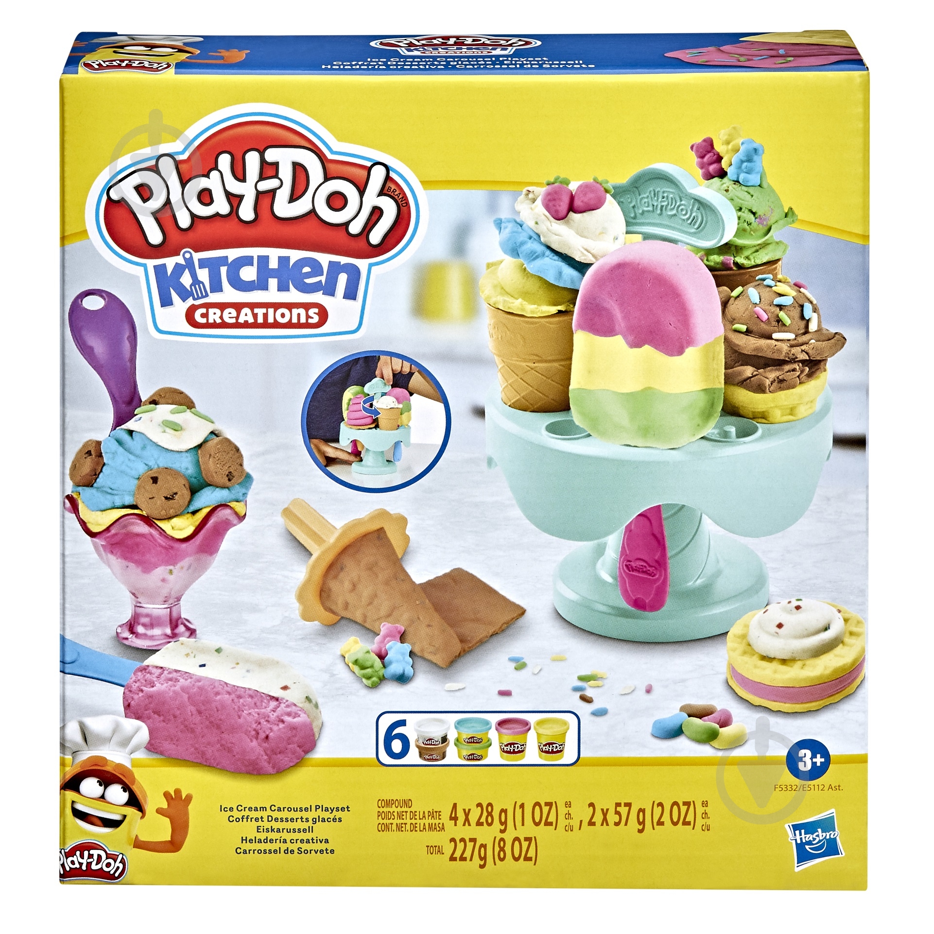 Набір для творчості Play-Doh Смішні закуски в асортименті E5112 - фото 22