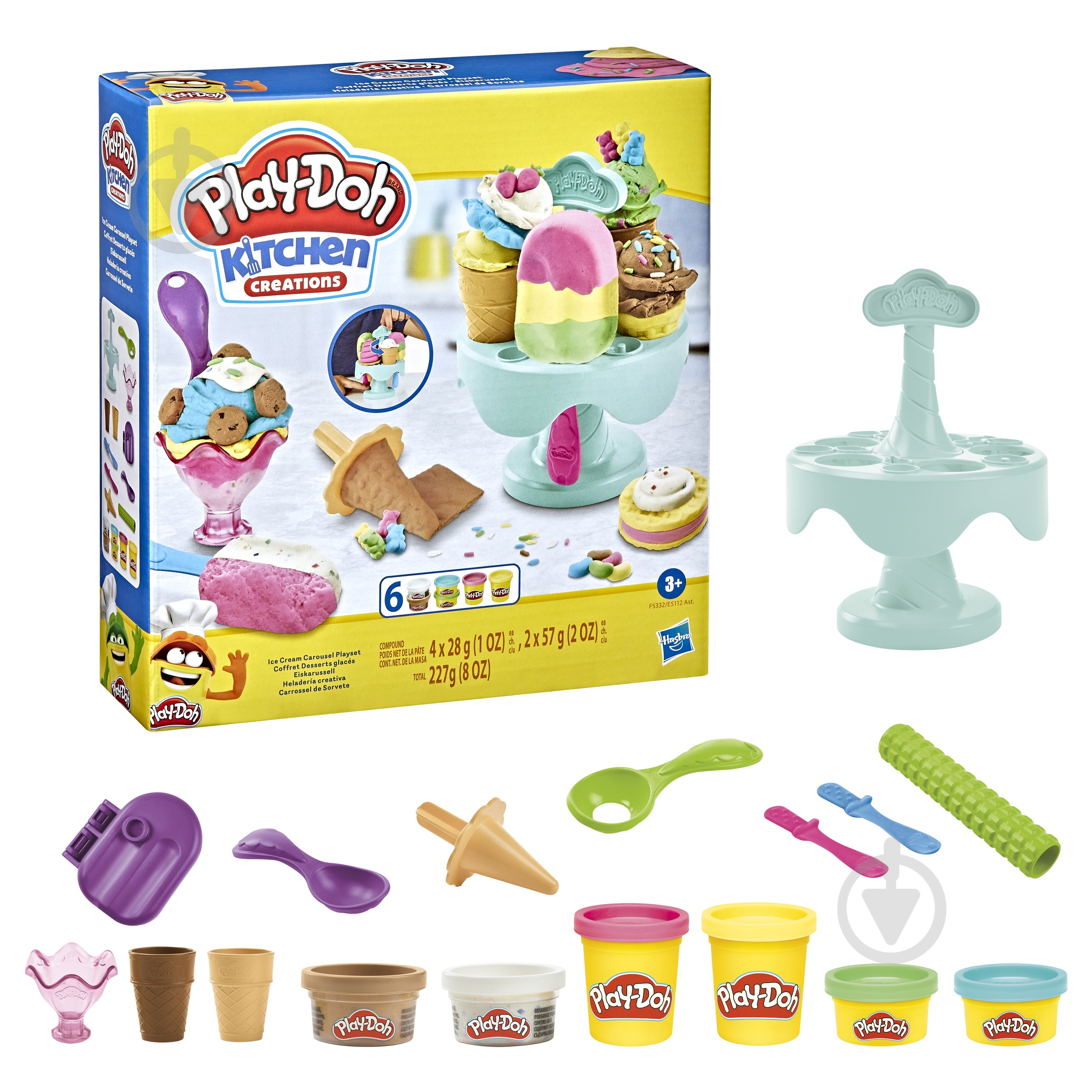 Набір для творчості Play-Doh Смішні закуски в асортименті E5112 - фото 18