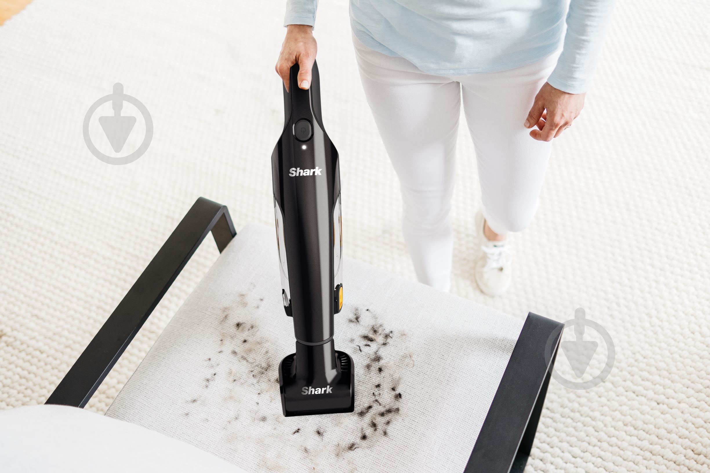 Пилосос акумуляторний Shark CH950EUT black - фото 3