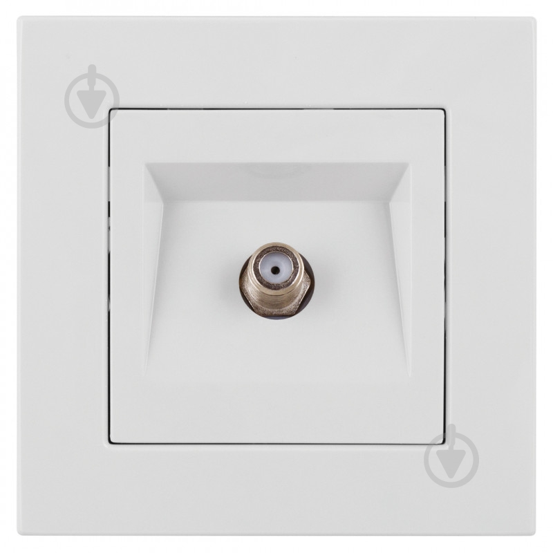 Розетка TV Nilson Moda белый 21112065 - фото 1 Розетка TV Nilson Moda белый 21112065 - фото 1