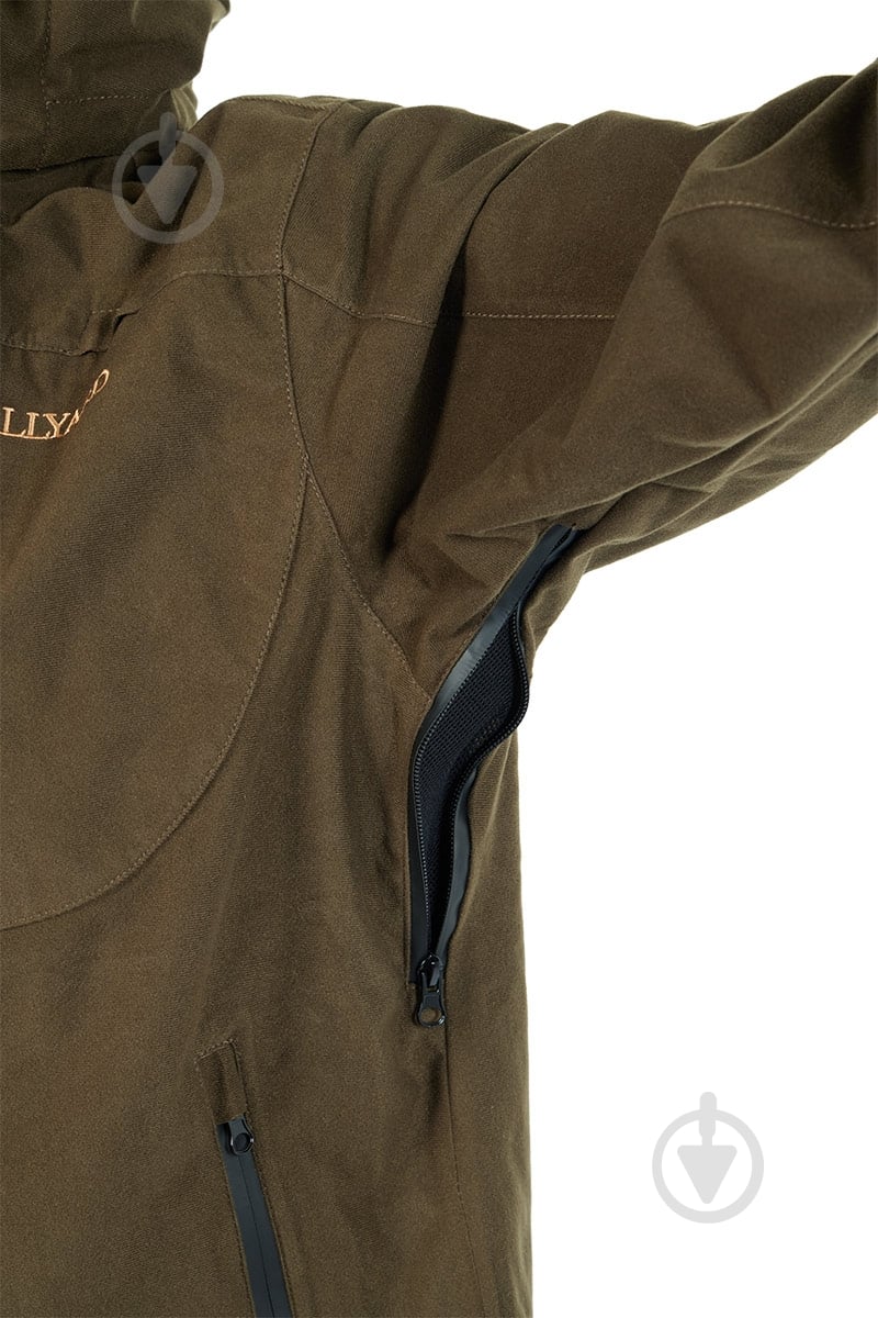 Куртка охотничья мужская демисезонная Hallyard Rust (52р) 2324.09.99 р.L зеленая - фото 6