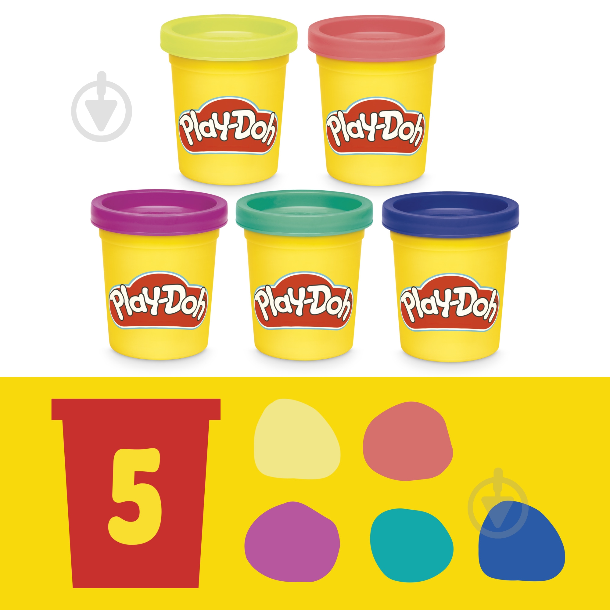 Набір для творчості Play-Doh з масою для ліплення Веселий шкільний день G1641 - фото 3