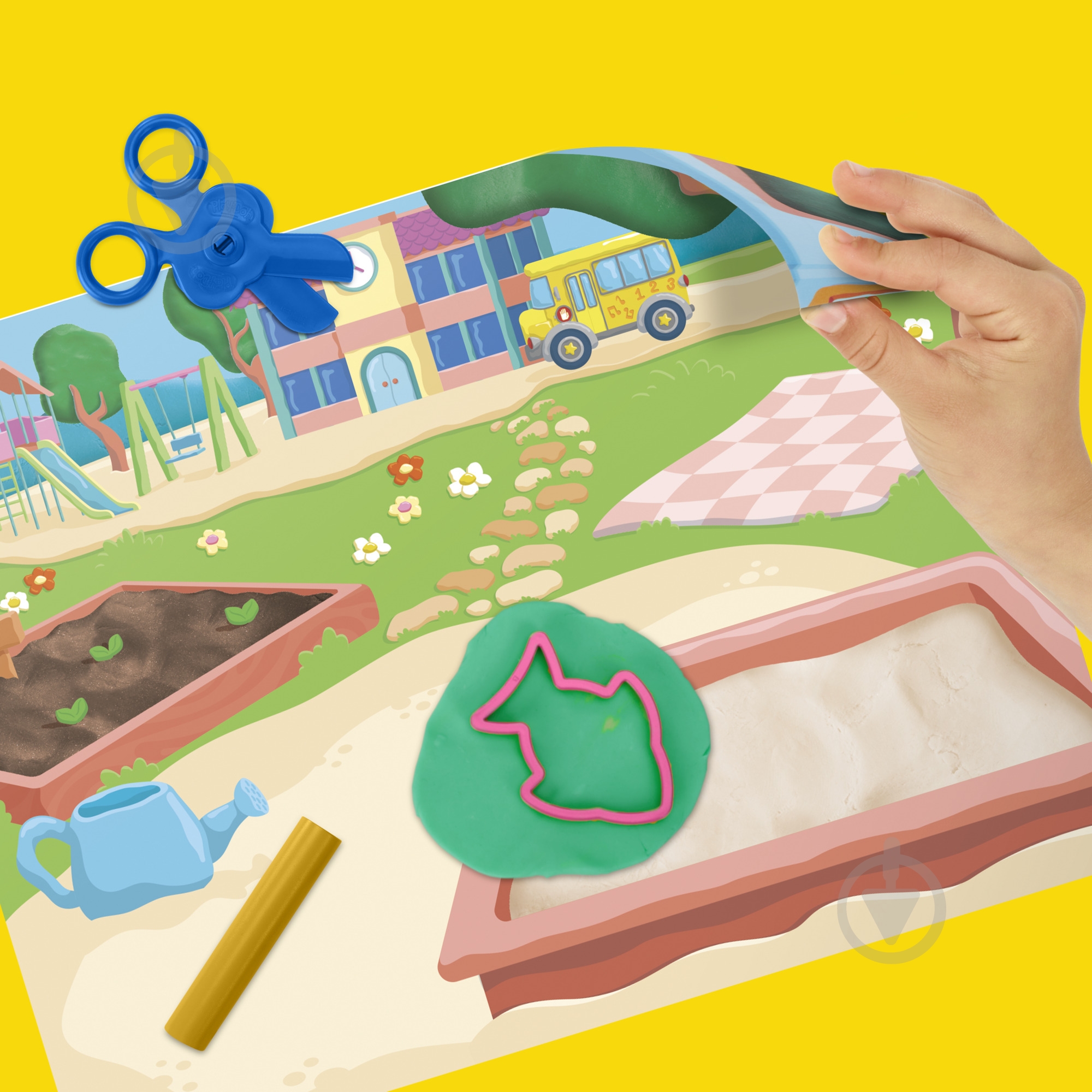 Набір для творчості Play-Doh з масою для ліплення Веселий шкільний день G1641 - фото 9