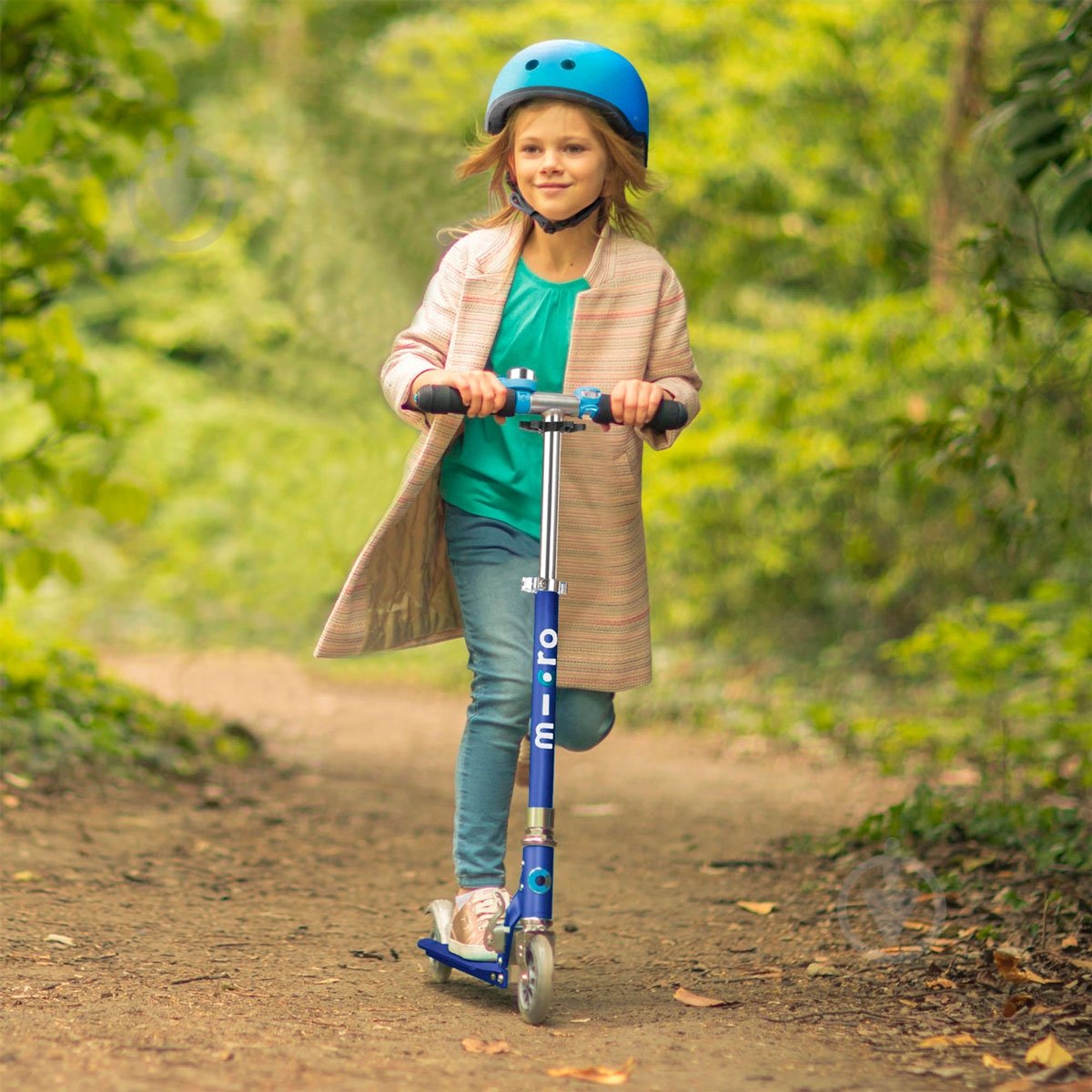 Самокат Micro Sprite Special Edition сапфіровий синій SA0084 - фото 7