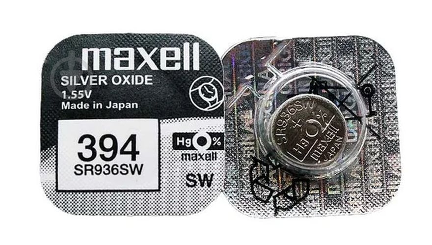 Батарейка Maxell SR936 1 шт. (18289600) - фото 1 Батарейка Maxell SR936 1 шт. (18289600) - фото 1