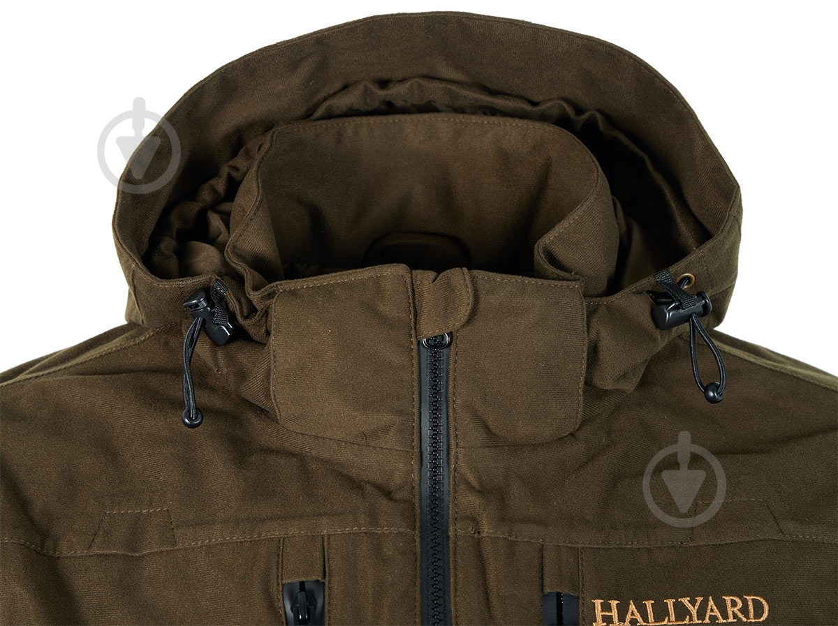 Куртка охотничья мужская демисезонная Hallyard Rust (48р) 2324.09.97 р.S зеленая - фото 4