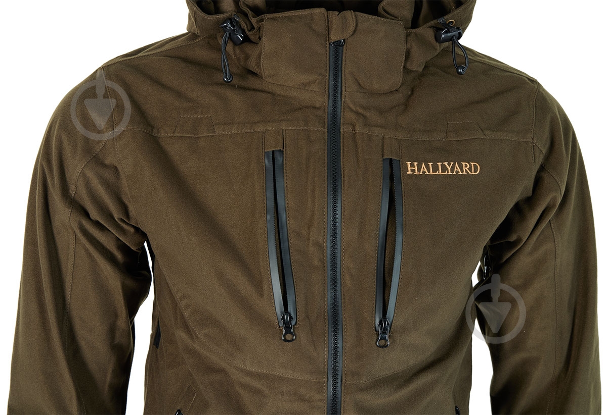 Куртка охотничья мужская демисезонная Hallyard Rust (48р) 2324.09.97 р.S зеленая - фото 5