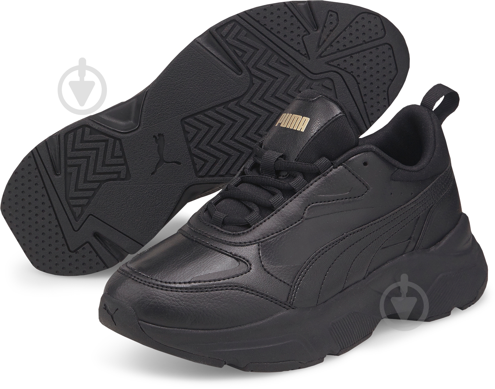 Кросівки жіночі демісезонні Puma CASSIA SL 38527902 р.37 чорні - фото 3