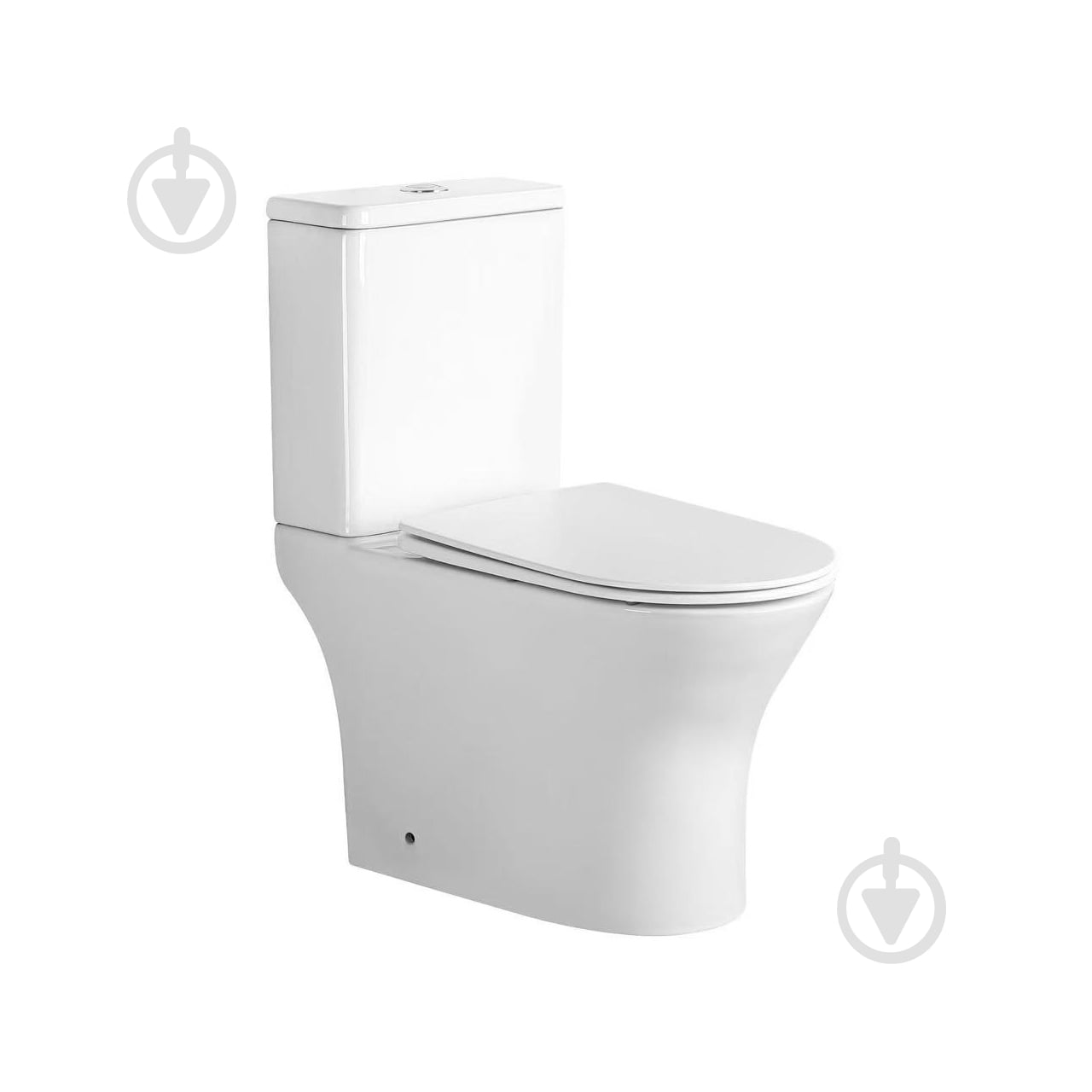 Унитаз-компакт Koller Pool Basic с сидением Soft-close + бачок (смыв Торнадо) - фото 1