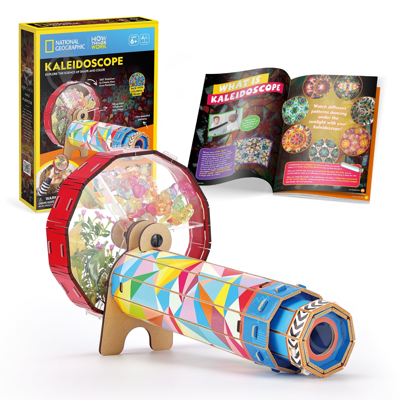 ᐉ Набір для моделювання CubicFun STEM Калейдоскоп DS1090h • Краща