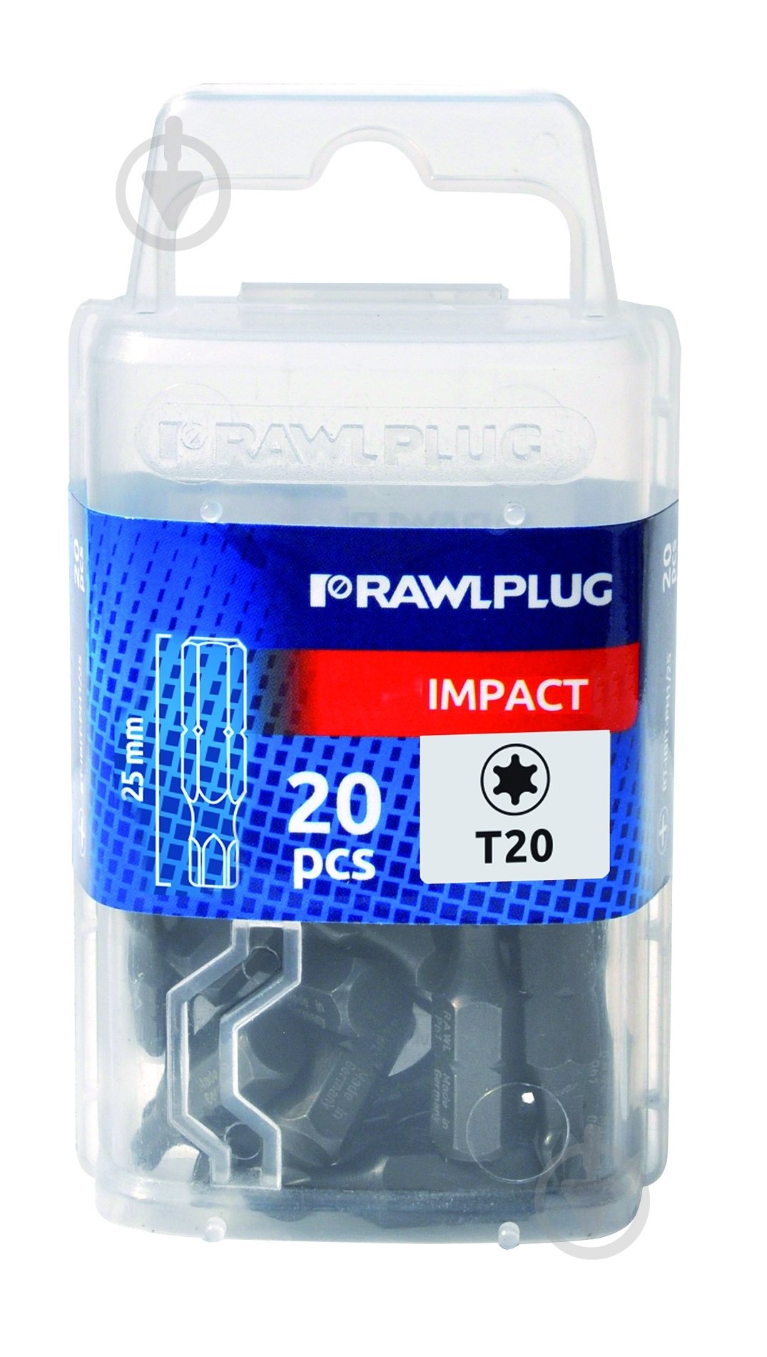 Набор бит Rawlplug 20 шт. RT-IBIT-T30/25 - фото 2