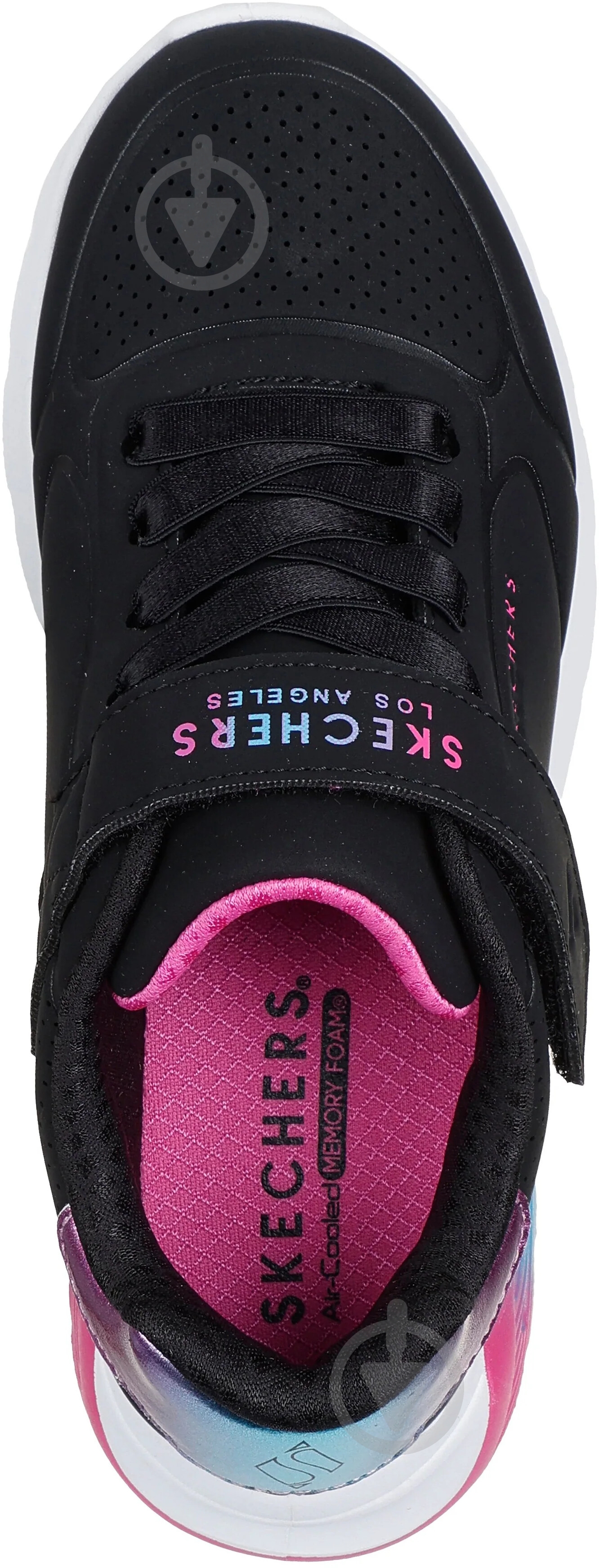 Кросівки для дівчинки Skechers 310435L BKMT UNO LITE 2.0 р.EUR 31 чорний - фото 4 Кросівки для дівчинки Skechers 310435L BKMT UNO LITE 2.0 р.EUR 31 чорний - фото 4