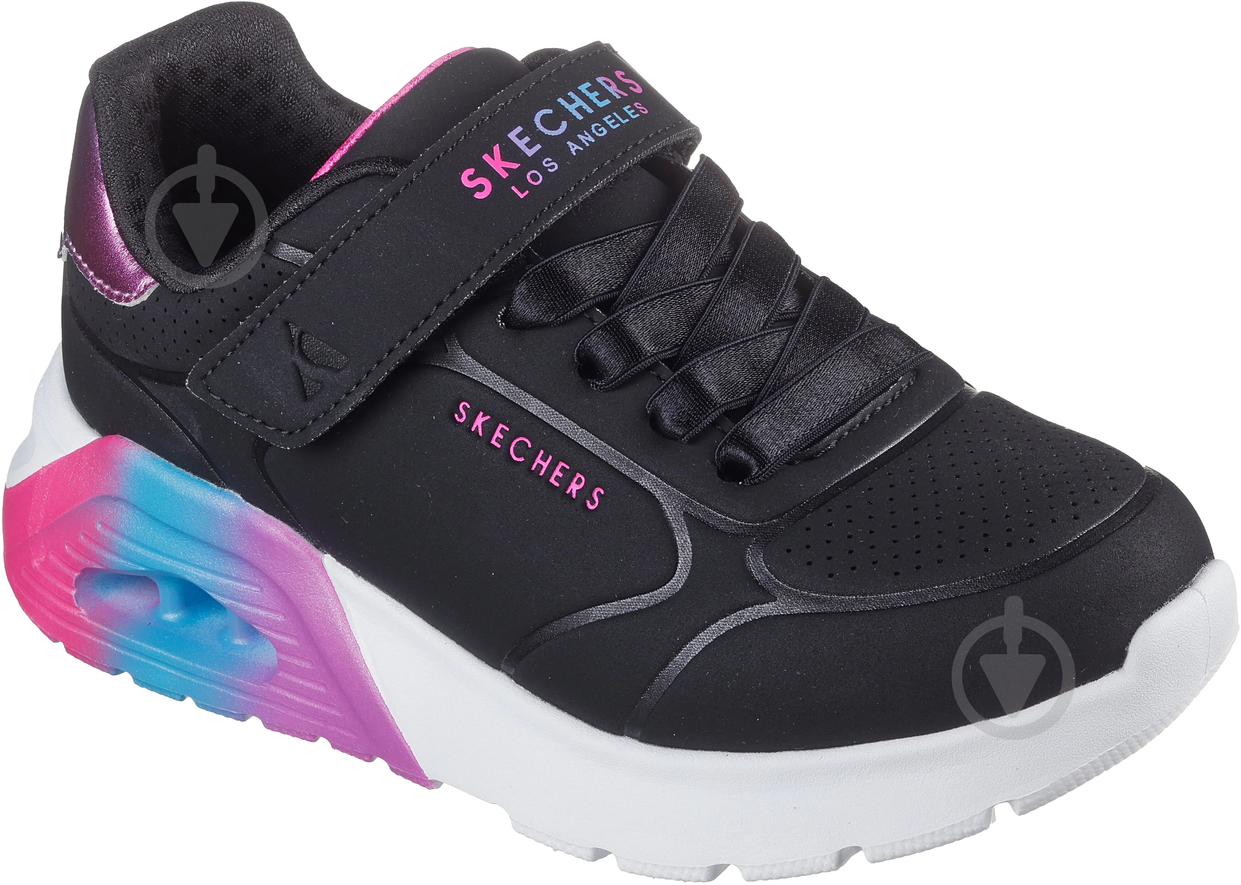 Кросівки для дівчинки Skechers 310435L BKMT UNO LITE 2.0 р.EUR 31 чорний - фото 3 Кросівки для дівчинки Skechers 310435L BKMT UNO LITE 2.0 р.EUR 31 чорний - фото 3