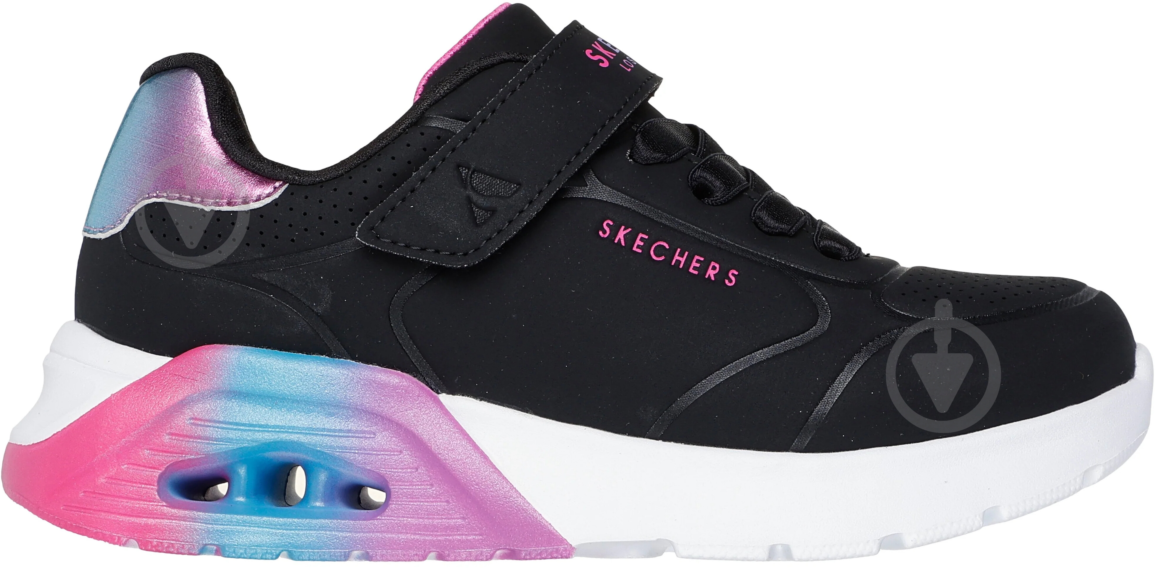 Кросівки для дівчинки Skechers 310435L BKMT UNO LITE 2.0 р.EUR 31 чорний - фото 1 Кросівки для дівчинки Skechers 310435L BKMT UNO LITE 2.0 р.EUR 31 чорний - фото 1