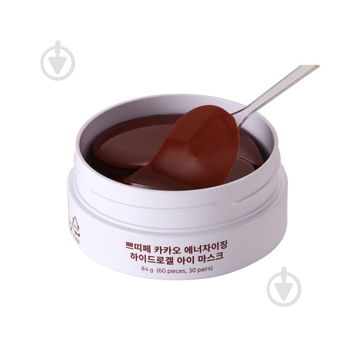 Патчи под глаза Petitfee Energizing Hydrogel Eye Patch с экстрактом какао 60 шт./уп. - фото 3 Патчи под глаза Petitfee Energizing Hydrogel Eye Patch с экстрактом какао 60 шт./уп. - фото 3