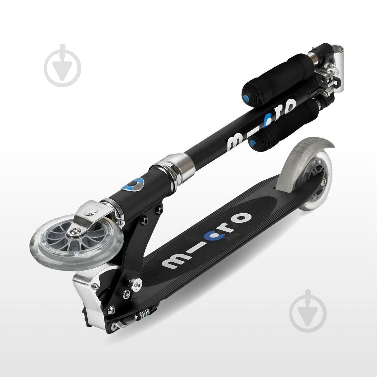 Самокат Micro Sprite LED разноцветный принт SA0225 - фото 5 Самокат Micro Sprite LED разноцветный принт SA0225 - фото 5