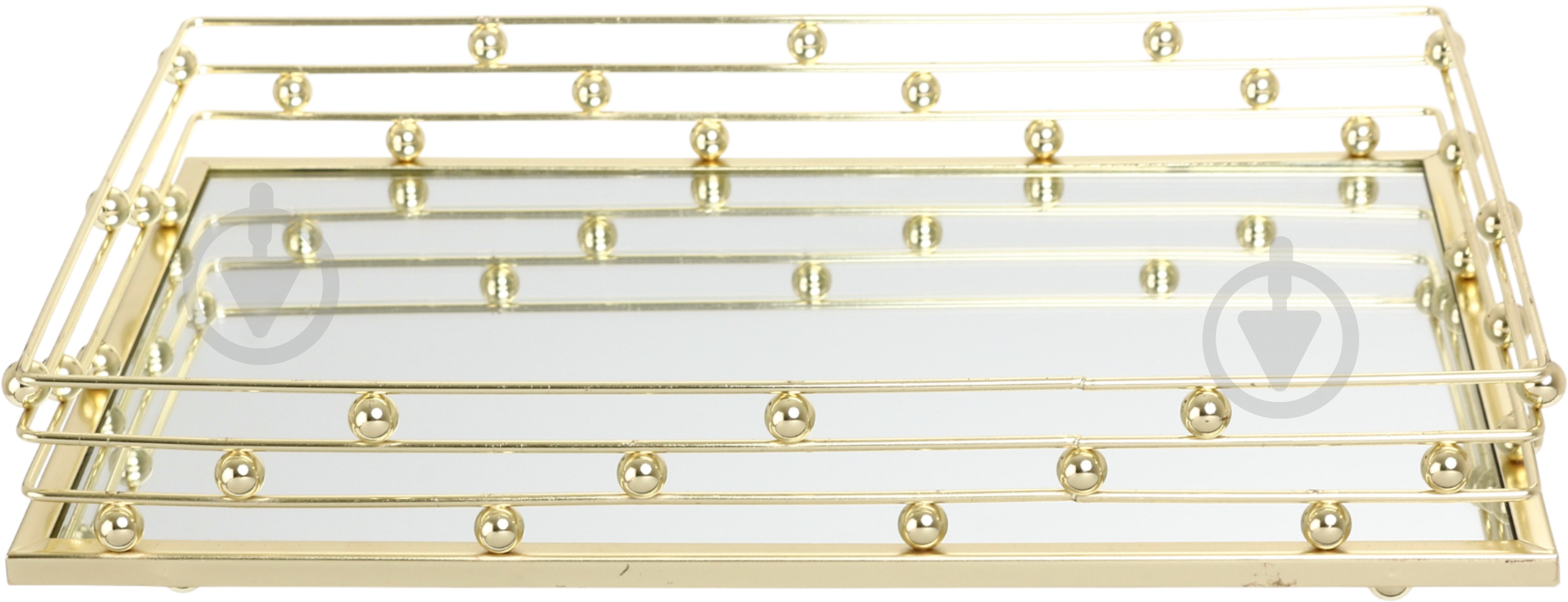 Таця декоративна Sensio Luxtray 35х25х6 см золотий - фото 2