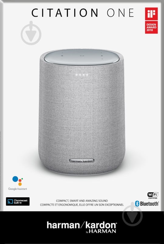 Акустическая система Harman Kardon Citation One MKIII 2.0 grey (HKCITAONEMK3GRYEP) - фото 11