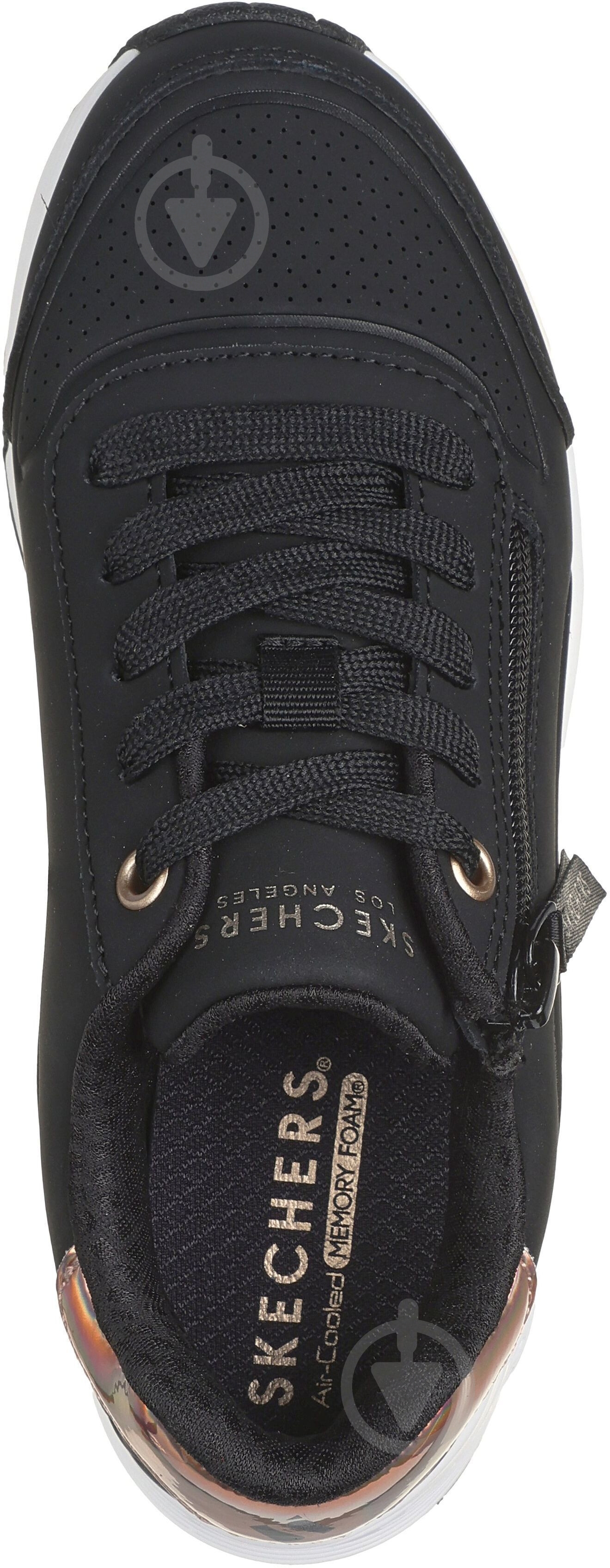 Кросівки для дівчинки Skechers 310554L BKRG UNO GEN1 р.EUR 33,5 чорний - фото 8 Кросівки для дівчинки Skechers 310554L BKRG UNO GEN1 р.EUR 33,5 чорний - фото 8