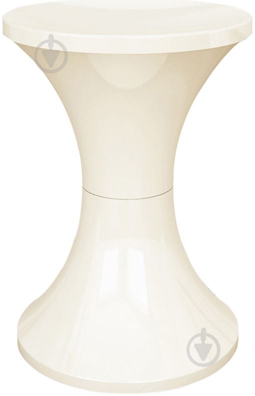 Стул Estella пластиковый бежевый бежевый / бежевый - фото 1 Стул Estella пластиковый бежевый бежевый / бежевый - фото 1