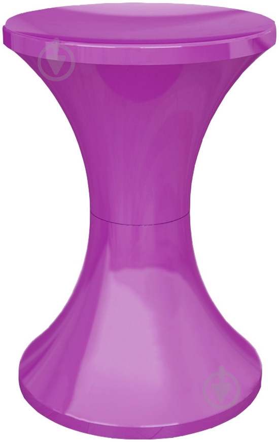 Стул Estella пластиковый пурпурный пурпурный / пурпурный - фото 1