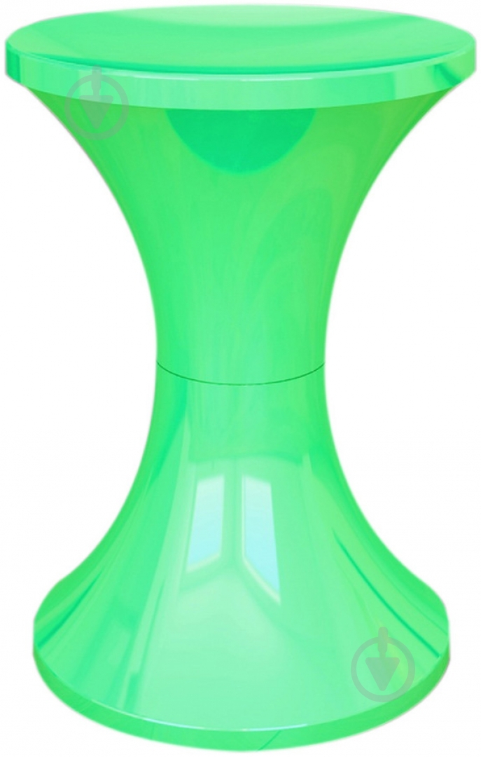 Стул Estella пластиковый зеленый зеленый / зеленый - фото 1