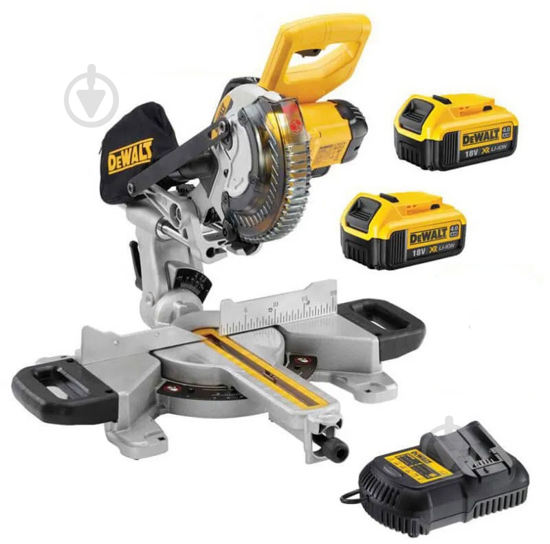 Пила торцовочная DeWalt DCS365M2 - фото 7