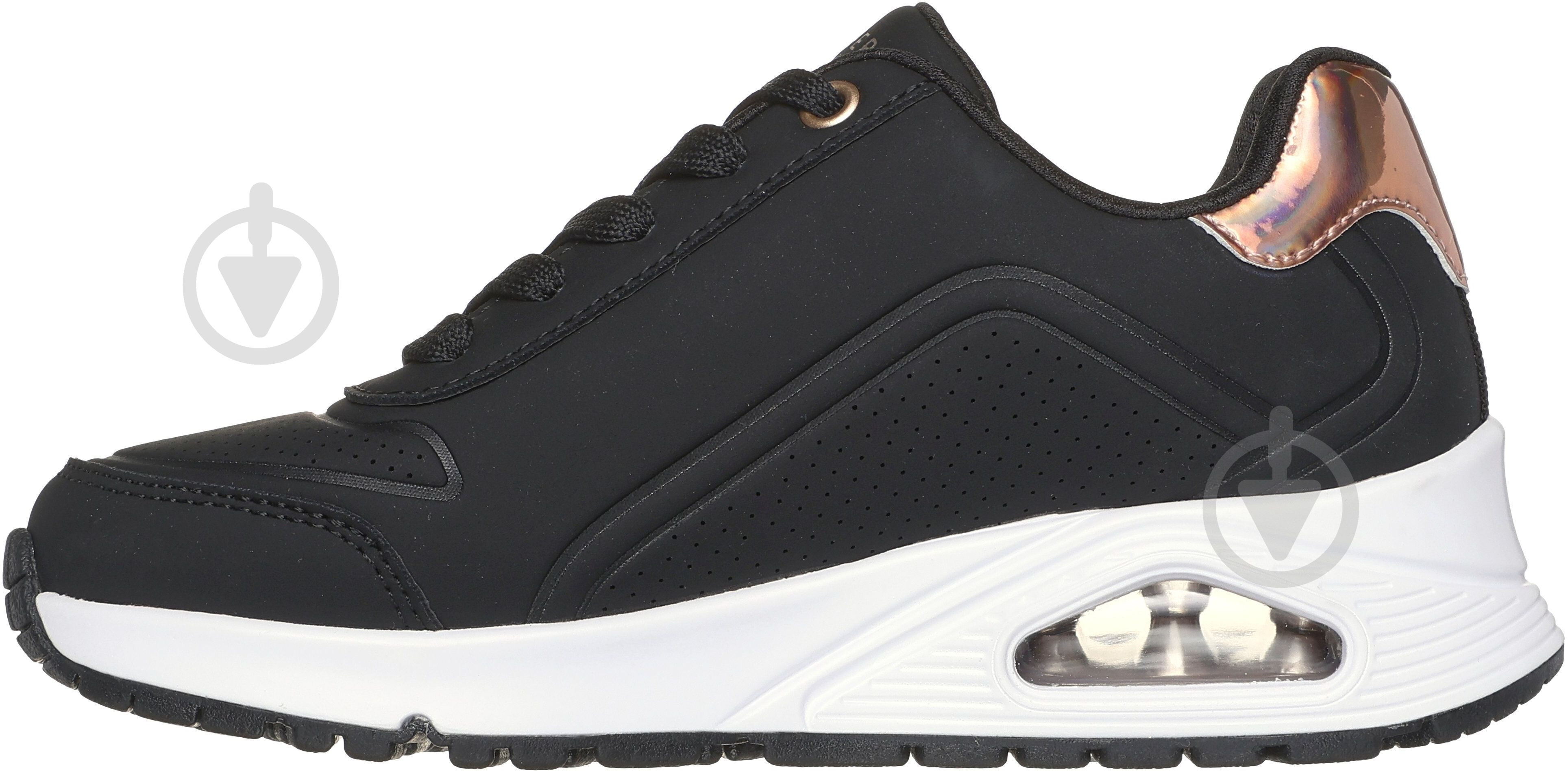 Кросівки для дівчинки Skechers 310554L BKRG UNO GEN1 р.EUR 37 чорний - фото 2 Кросівки для дівчинки Skechers 310554L BKRG UNO GEN1 р.EUR 37 чорний - фото 2