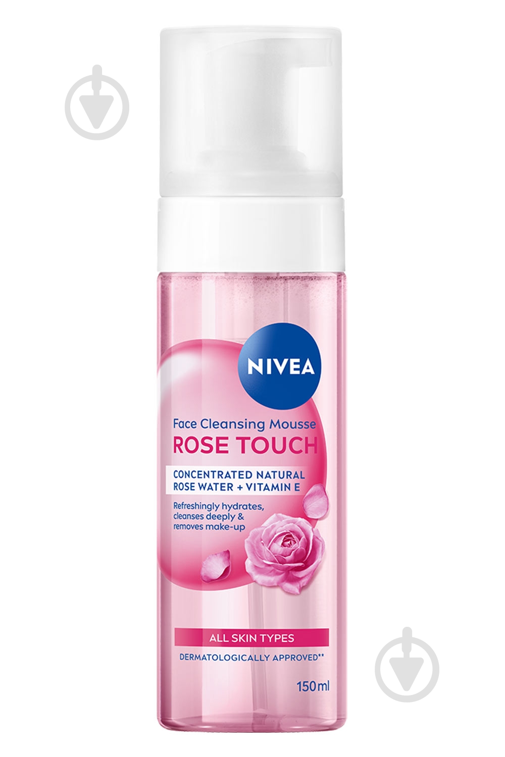 Мусс для лица NIVEA Rose Touch 150 мл - фото 1