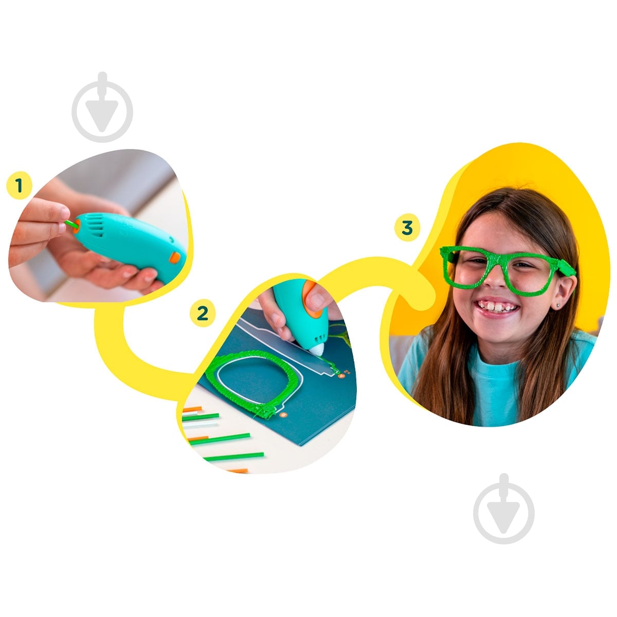 3D-ручка 3Doodler Start Креатив (+ 72 стержня) SPLUS - фото 3