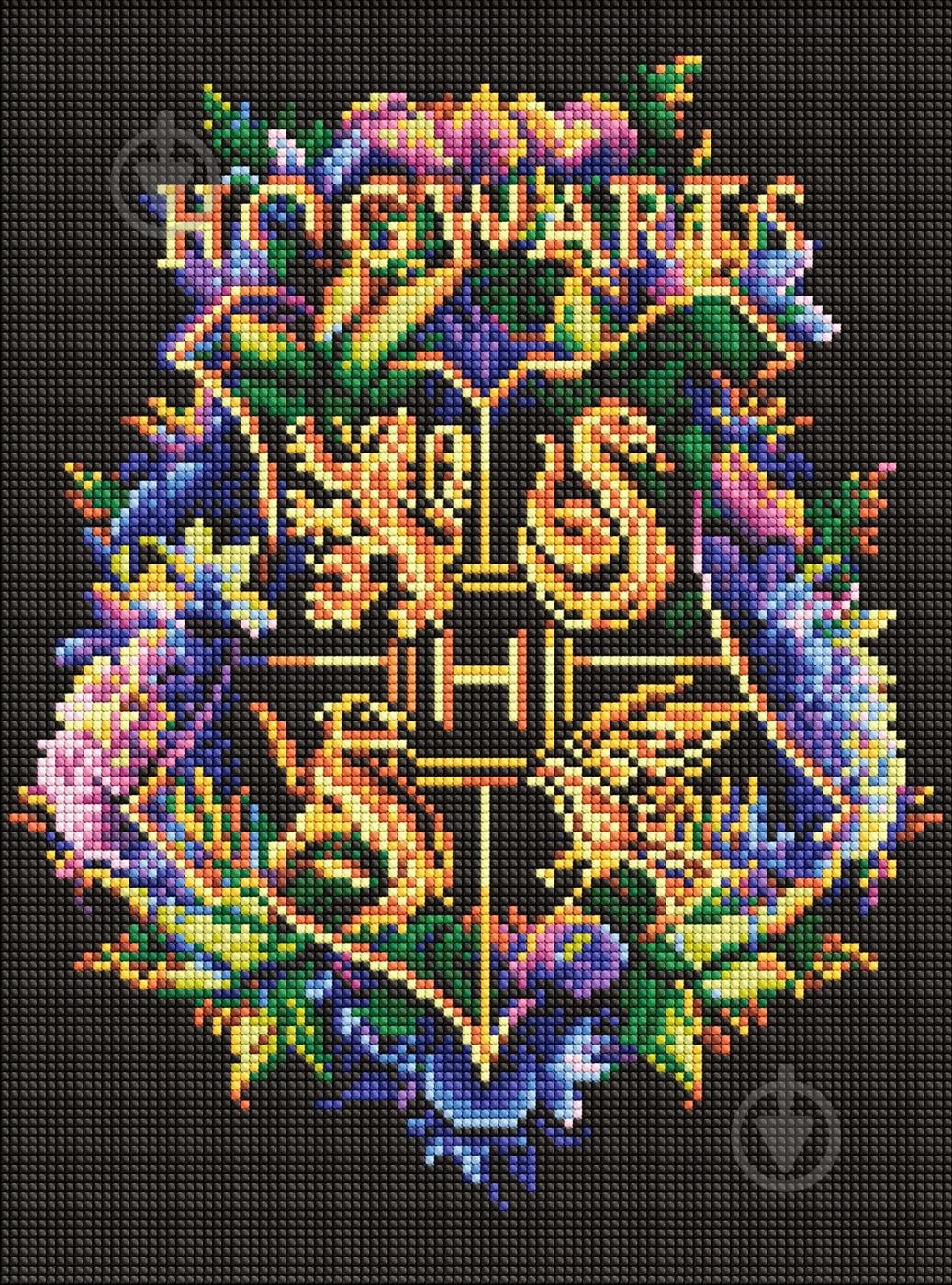 Алмазная мозаика Harry Potter: Герб Хогвартса ©Warner Bros. Ideyka - фото 1