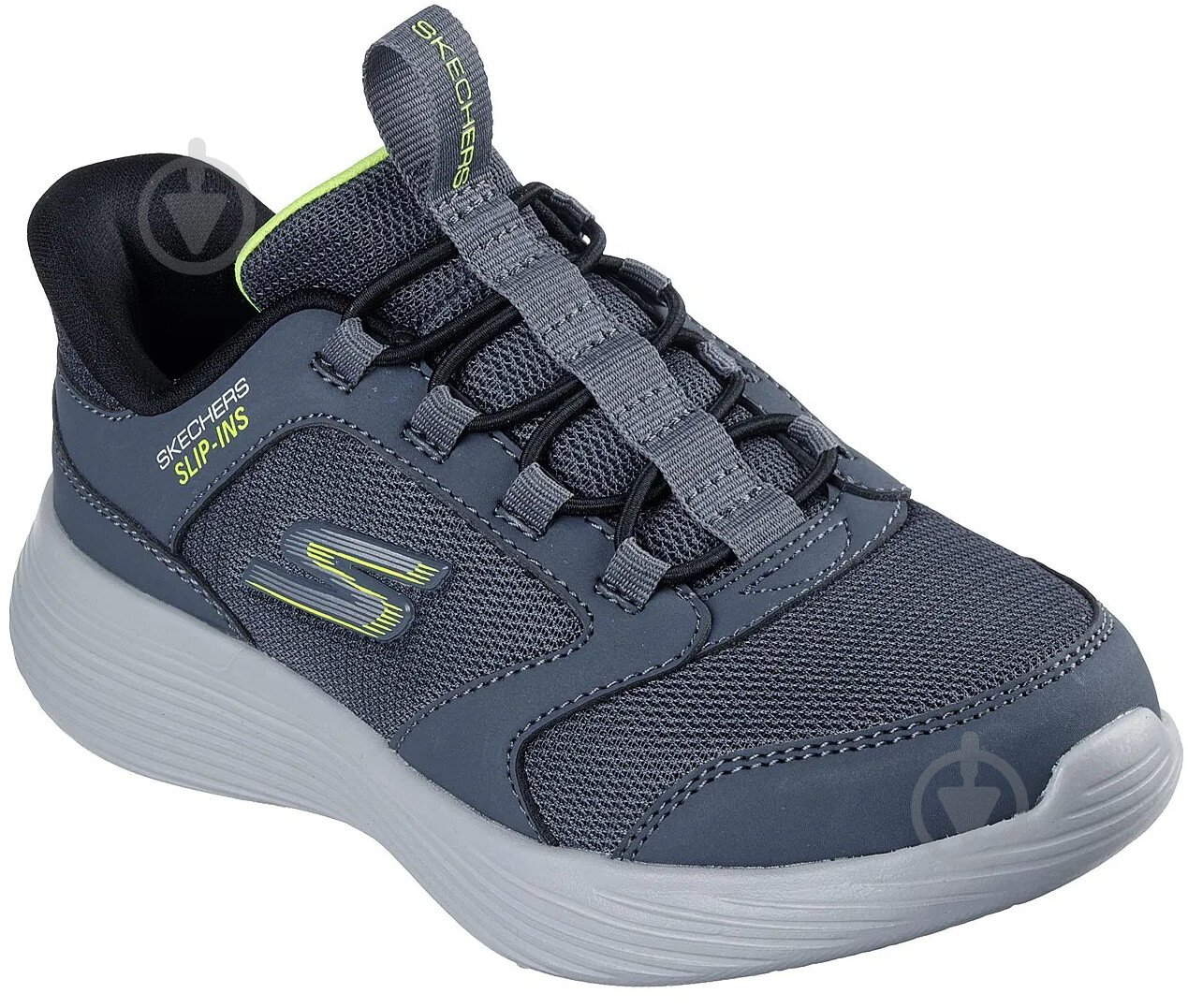 Кросівки для хлопчика Skechers 403899L CCBK GO RUN 400 V2 р.EUR 27,5 сірий - фото 3 Кросівки для хлопчика Skechers 403899L CCBK GO RUN 400 V2 р.EUR 27,5 сірий - фото 3