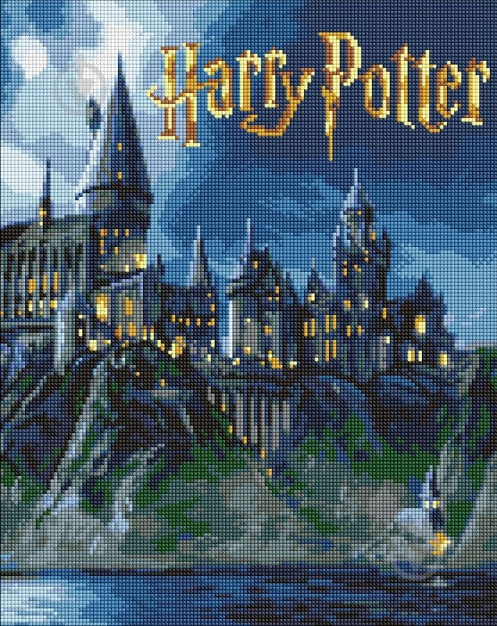 Алмазная мозаика Harry Potter: Хогвартс ночью ©Warner Bros. Ideyka - фото 1 Алмазная мозаика Harry Potter: Хогвартс ночью ©Warner Bros. Ideyka - фото 1